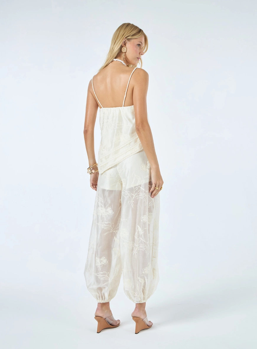 Conjunto Blusa E Calça Balloon  - Off Shell