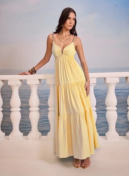 Vestido Maxi Midi Camadas