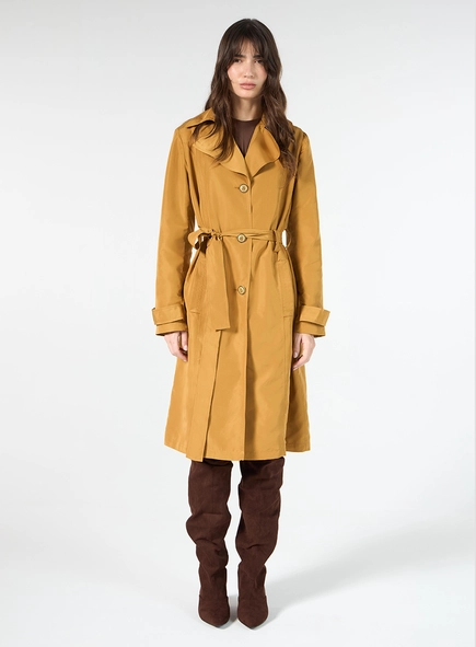 Casaco Trench Classic - Caramelo