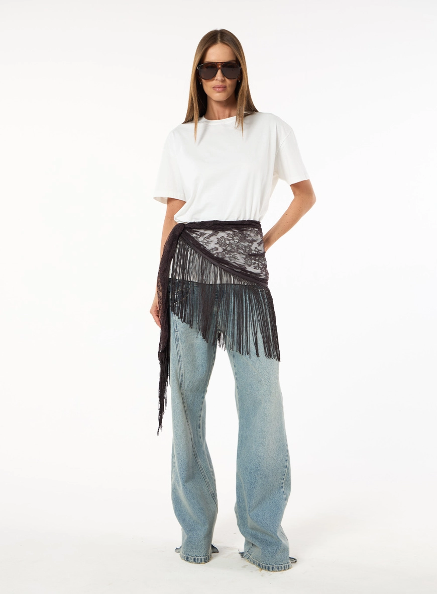 Camiseta Malha Básica - Off White
