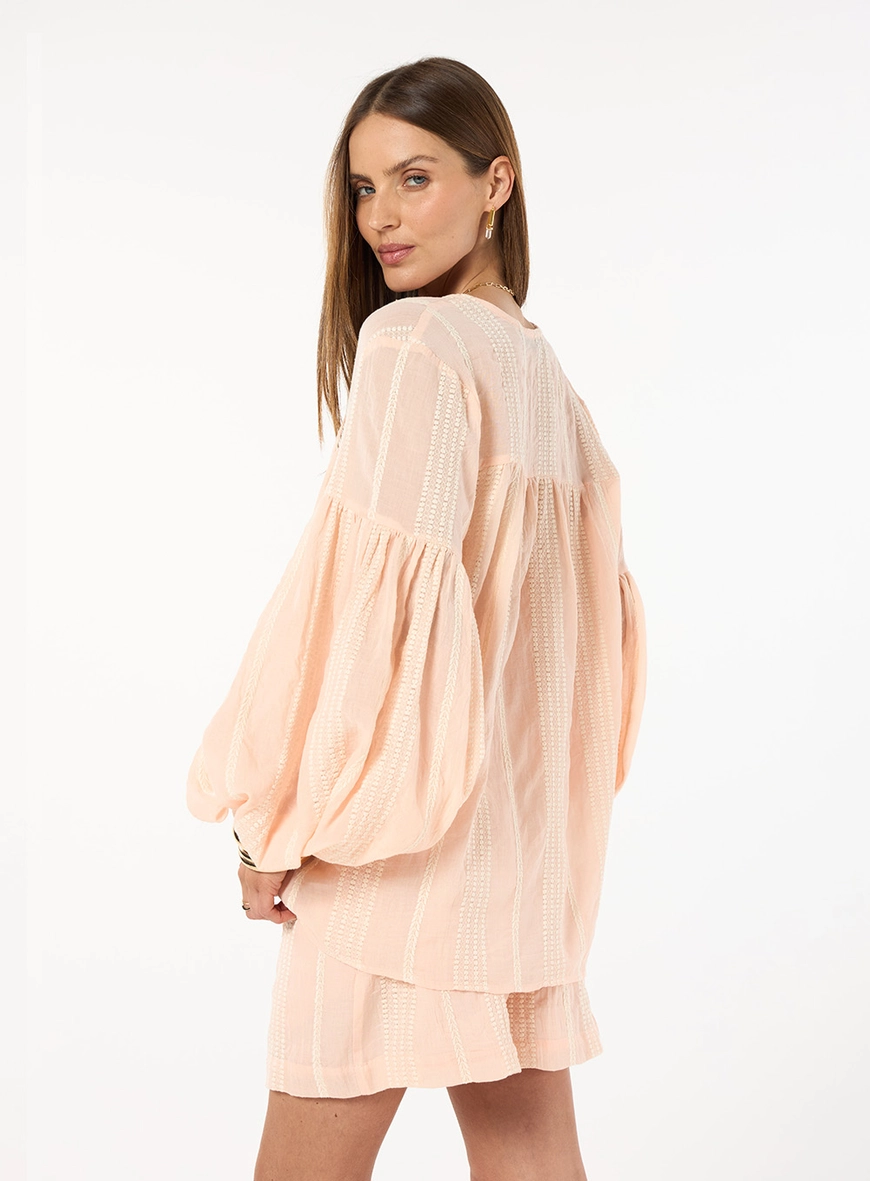 Conjunto Chiffon Blusa E Short - Lichia