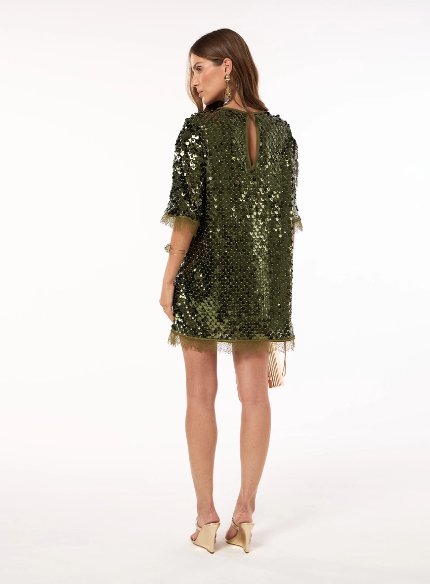 T-shirt Dress - Verde Pinho