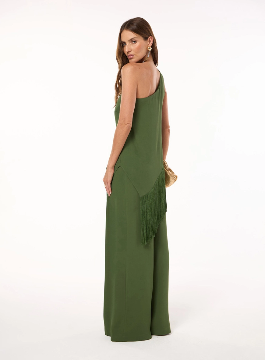 Conjunto Blusa E Calça - Verde Pinho